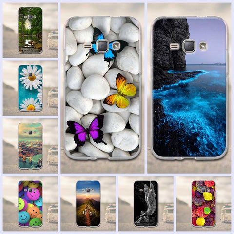 for Samsung Galaxy J1 2016 Case 3D Patterned Soft Silicone Cover For Samsung J1 2016 J120F J120H Phone Case for samsung j1 2016 - watchwomen
