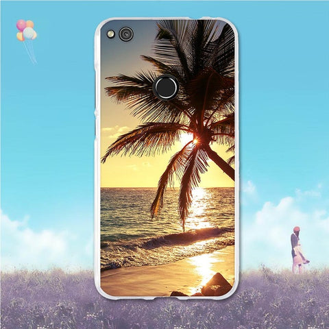 For Huawei P8 Lite 2017 honor 8 Lite Case Soft TPU Fundas For Honor 4C 6C Honor 8 Lite Cover Cute For Huawei P8 Lite Phone Cases - watchwomen