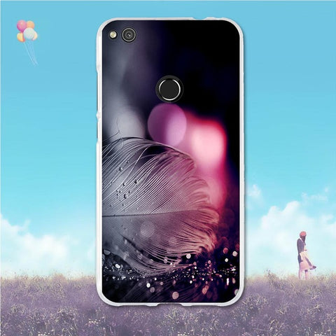 For Huawei P8 Lite 2017 honor 8 Lite Case Soft TPU Fundas For Honor 4C 6C Honor 8 Lite Cover Cute For Huawei P8 Lite Phone Cases - watchwomen