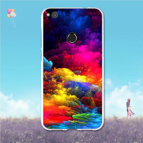 For Huawei P8 Lite 2017 honor 8 Lite Case Soft TPU Fundas For Honor 4C 6C Honor 8 Lite Cover Cute For Huawei P8 Lite Phone Cases - watchwomen