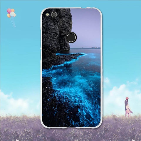 For Huawei P8 Lite 2017 honor 8 Lite Case Soft TPU Fundas For Honor 4C 6C Honor 8 Lite Cover Cute For Huawei P8 Lite Phone Cases - watchwomen