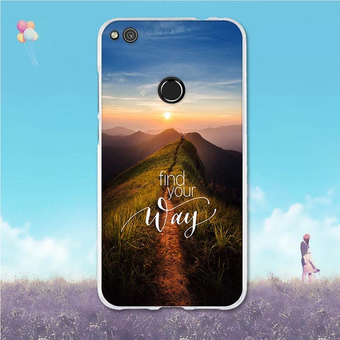 For Huawei P8 Lite 2017 honor 8 Lite Case Soft TPU Fundas For Honor 4C 6C Honor 8 Lite Cover Cute For Huawei P8 Lite Phone Cases - watchwomen