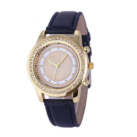 2018 New Women Bracelet Wristwatch ladies Crystal Geneva Watches Fashion Stainless Steel Quartz Wristwatches Relojes Mujer - watchwomen