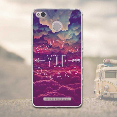 Phone Case For Xiaomi Redmi 3s Redmi 3 Pro Case Silicone Phone Back Cover for Xiaomi Redmi 3 Pro Case Redmi 3S 3 S Pro Case 5.0" - watchwomen