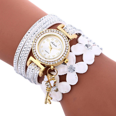 2018 Women watches New luxury Casual Analog Alloy Quartz Watch PU Leather Bracelet Watches Gift Relogio Feminino reloj mujer - watchwomen