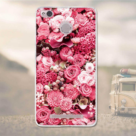 Phone Cases For Xiaomi Redmi 3 Pro 3s Redmi 3s Cover 3D Silicon Phone Back Cover for Xiaomi Redmi 3 Pro Case Redmi 3 S Pro Case - watchwomen
