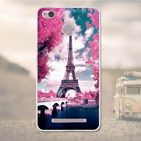 Phone Cases For Xiaomi Redmi 3 Pro 3s Redmi 3s Cover 3D Silicon Phone Back Cover for Xiaomi Redmi 3 Pro Case Redmi 3 S Pro Case - watchwomen
