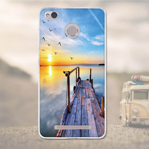 Phone Cases For Xiaomi Redmi 3 Pro 3s Redmi 3s Cover 3D Silicon Phone Back Cover for Xiaomi Redmi 3 Pro Case Redmi 3 S Pro Case - watchwomen
