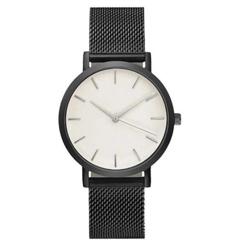 2017  relogio masculino Women Crystal Stainless Steel Analog Quartz Wrist Watch Bracelet 17AUG23 - watchwomen