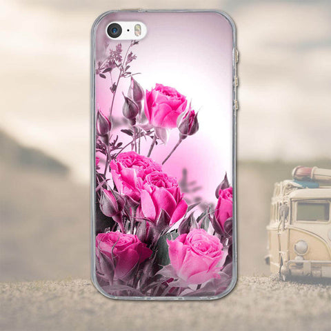 Case for Iphone 6 6s Case Cover Silicon Cover for iPhone 5 5S 6 6S Plus Phone Cases Cover for iPhone 5S 5 SE 6 7 8 7plus 8 plus - watchwomen