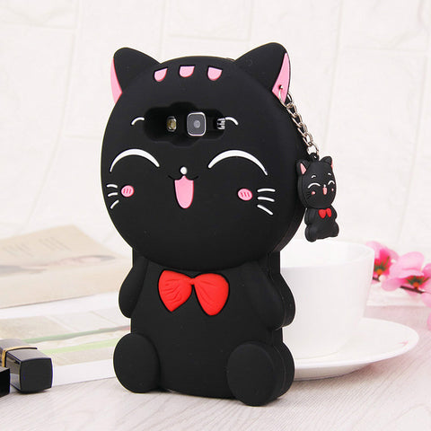 For Samsung Galaxy J3 J330 J5 J530 J7 J730 2017 A3 A5 A7 2016 Grand Prime Cases 3D Cartoon Silicone Soft Phone Back Cover - watchwomen