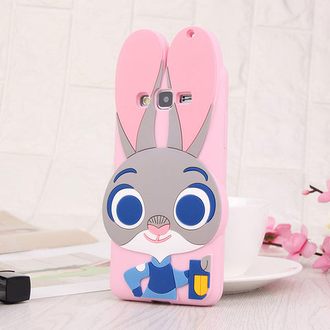For Samsung Galaxy J3 J330 J5 J530 J7 J730 2017 A3 A5 A7 2016 Grand Prime Cases 3D Cartoon Silicone Soft Phone Back Cover - watchwomen