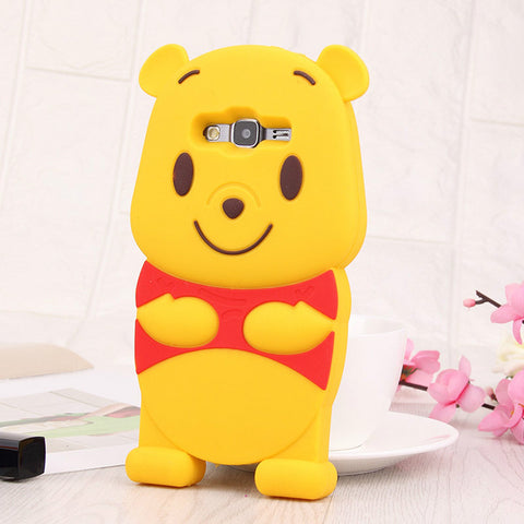 For Samsung Galaxy J3 J330 J5 J530 J7 J730 2017 A3 A5 A7 2016 Grand Prime Cases 3D Cartoon Silicone Soft Phone Back Cover - watchwomen