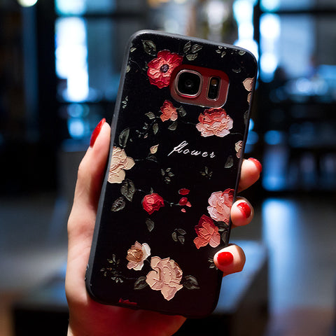 BROEYOUE TPU Phone Case For iPhone 8 7 5S SE 6 6s 6plus X Case For Samsung Galaxy S7 S8 Edge Plus J3 J5 J7 A3 A5 A7 2016 2017 - watchwomen