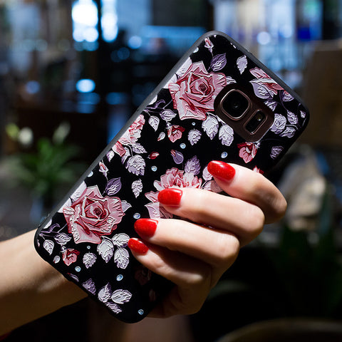 BROEYOUE TPU Phone Case For iPhone 8 7 5S SE 6 6s 6plus X Case For Samsung Galaxy S7 S8 Edge Plus J3 J5 J7 A3 A5 A7 2016 2017 - watchwomen