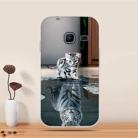 3D Patterend Soft TPU Silicon Case For Samsung Galaxy J1 mini Case Phone Case For Samsung Galaxy J1 mini 2016 J105H J1 Nxt Cover - watchwomen