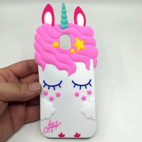 Case For Coque Samsung Galaxy J5 2017 Case Cute 3D Cartoon Cat Stitch Silicon Cover For Samsung Galaxy J3 J5 J7 2017 Pro EU Case - watchwomen
