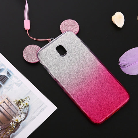 Case For Coque Samsung Galaxy J5 2017 Case Cute 3D Cartoon Cat Stitch Silicon Cover For Samsung Galaxy J3 J5 J7 2017 Pro EU Case - watchwomen