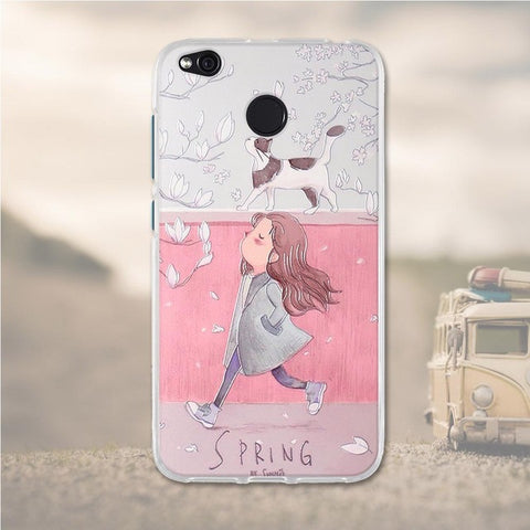 Cases For Xiaomi Redmi 4X Case Cover Silicon Cute Cover For Xiaomi Redmi 4X Pro Case Cover For Xiaomi Redmi 4X Phone case Fundas - watchwomen
