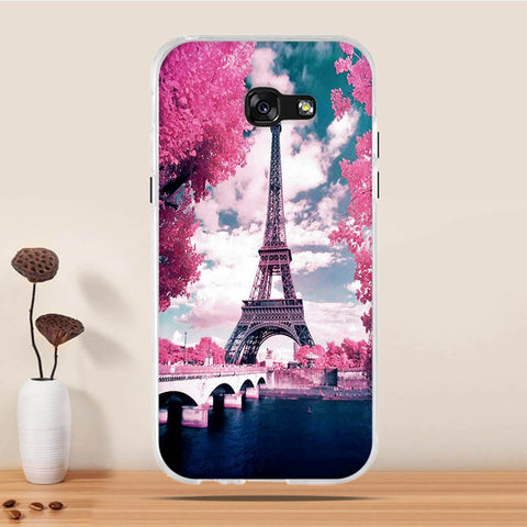 Phone Case For Samsung Galaxy A5 2017 Case Silicon Cover for Samsung Galaxy A5 A520F 5.2" Cover 3D Cat Case for Samsung A5 2017 - watchwomen