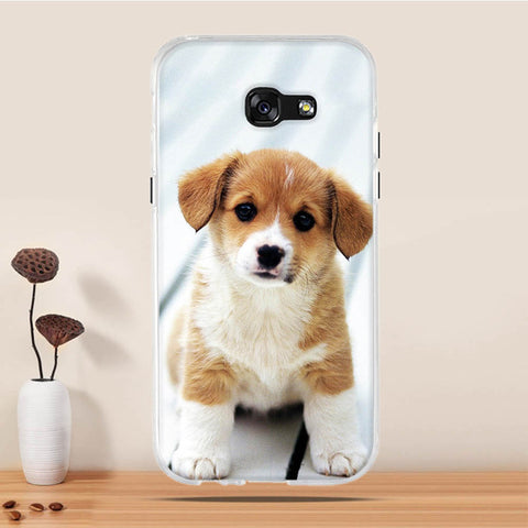 Phone Case For Samsung Galaxy A5 2017 Case Silicon Cover for Samsung Galaxy A5 A520F 5.2" Cover 3D Cat Case for Samsung A5 2017 - watchwomen