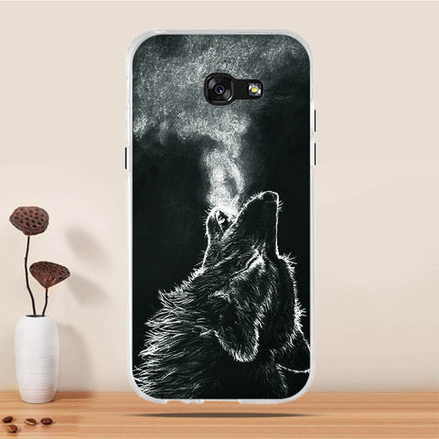 Phone Case For Samsung Galaxy A5 2017 Case Silicon Cover for Samsung Galaxy A5 A520F 5.2" Cover 3D Cat Case for Samsung A5 2017 - watchwomen