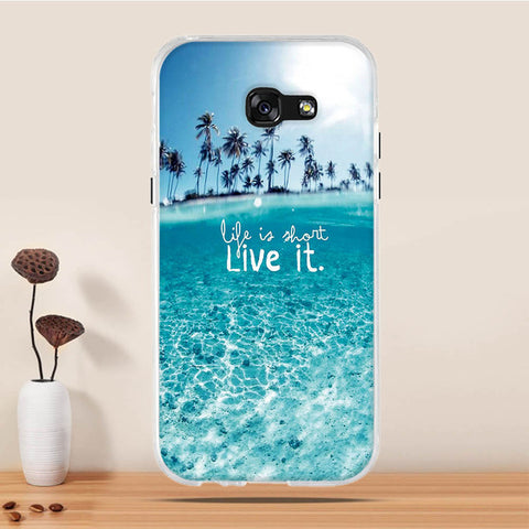 Phone Case For Samsung Galaxy A5 2017 Case Silicon Cover for Samsung Galaxy A5 A520F 5.2" Cover 3D Cat Case for Samsung A5 2017 - watchwomen