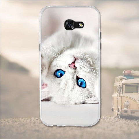 Case For Samsung Galaxy A5 2017 Case 5.2" Silicone Case For Samsung Galaxy A5 2017 A520F Cover Soft TPU Cover For Samsung a5 bag - watchwomen