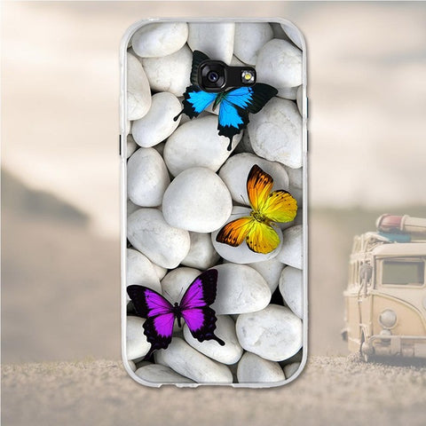 Case For Samsung Galaxy A5 2017 Case 5.2" Silicone Case For Samsung Galaxy A5 2017 A520F Cover Soft TPU Cover For Samsung a5 bag - watchwomen