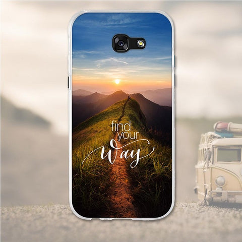 Case For Samsung Galaxy A5 2017 Case 5.2" Silicone Case For Samsung Galaxy A5 2017 A520F Cover Soft TPU Cover For Samsung a5 bag - watchwomen