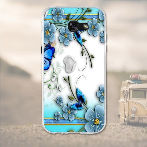 Case For Samsung Galaxy A5 2017 Case 5.2" Silicone Case For Samsung Galaxy A5 2017 A520F Cover Soft TPU Cover For Samsung a5 bag - watchwomen