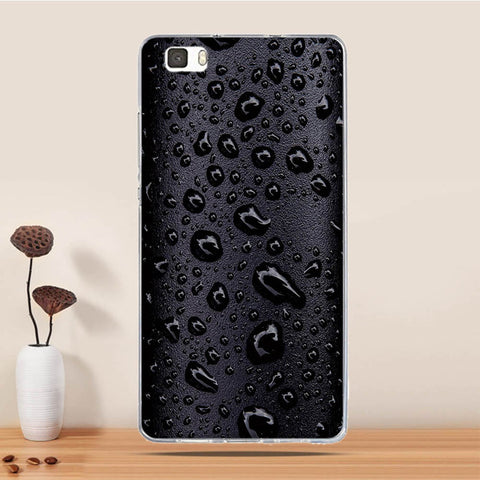 Soft TPU Case For Coque Huawei P8 LITE Case Silicon Back Cover For Funda Huawei Ascend P8 Lite Case 3D Relief phone bags Capa - watchwomen