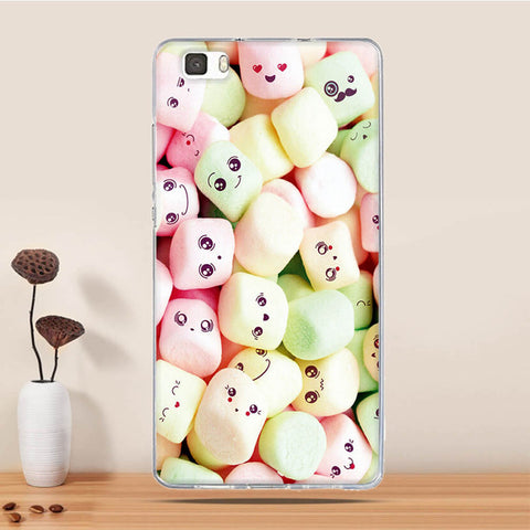 Soft TPU Case For Coque Huawei P8 LITE Case Silicon Back Cover For Funda Huawei Ascend P8 Lite Case 3D Relief phone bags Capa - watchwomen