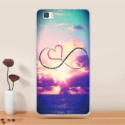 Soft TPU Case For Coque Huawei P8 LITE Case Silicon Back Cover For Funda Huawei Ascend P8 Lite Case 3D Relief phone bags Capa - watchwomen