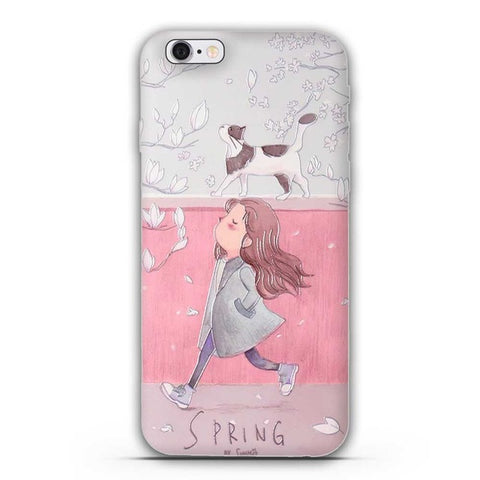 For iPhone 5 Case Cute TPU iphone 6 6s case for iphone 5 5s case Silicon Soft Cover For iPhone 6 6s plus 7 7plus 8 8 Plus cover - watchwomen