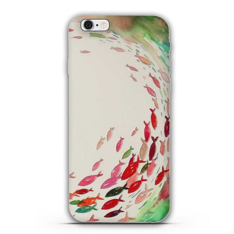 For iPhone 5 Case Cute TPU iphone 6 6s case for iphone 5 5s case Silicon Soft Cover For iPhone 6 6s plus 7 7plus 8 8 Plus cover - watchwomen