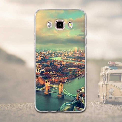 Case for Samsung J5 2016 Case Pattern Cover For Samsung Galaxy J5 2016 Cover 3D TPU Soft Silicone for Samsung Galaxy J5 J510F - watchwomen