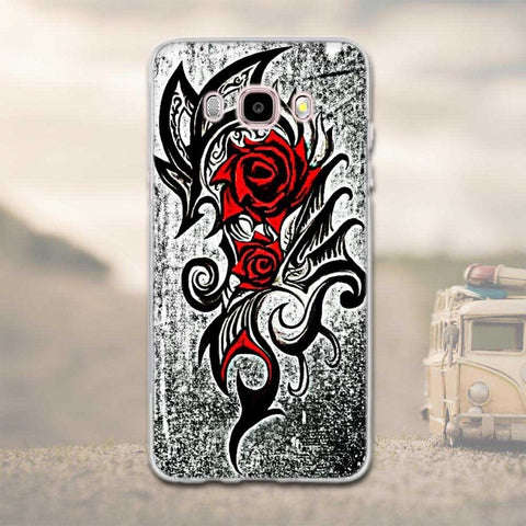 Case for Samsung J5 2016 Case Pattern Cover For Samsung Galaxy J5 2016 Cover 3D TPU Soft Silicone for Samsung Galaxy J5 J510F - watchwomen