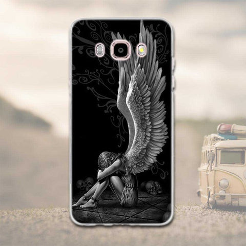 Case for Samsung J5 2016 Case Pattern Cover For Samsung Galaxy J5 2016 Cover 3D TPU Soft Silicone for Samsung Galaxy J5 J510F - watchwomen