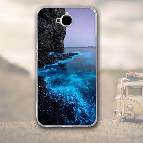 Soft silicone Case for Huawei Y6 Pro phone Case For Huawei Honor 4C pro Cover For huawei Honor Play 5X / Enjoy 5 / Holly 2 Plus - watchwomen