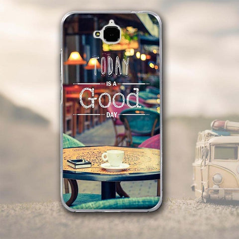 Soft silicone Case for Huawei Y6 Pro phone Case For Huawei Honor 4C pro Cover For huawei Honor Play 5X / Enjoy 5 / Holly 2 Plus - watchwomen