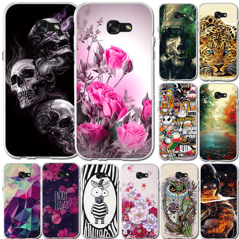 Case For Samsung Galaxy A5 A3 A7 2017 Case Silicone 3D Soft Case For Samsung Galaxy A5 2017 Cover Coque For Samsung A3 2017 Case - watchwomen
