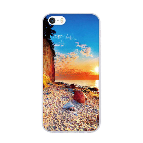 3D Print Case for Iphone 5s Soft TPU Phone Cover Case For iPhone 5 5S iPhone SE Back Silicone Cover for iphone5 Phone Case Shell - watchwomen