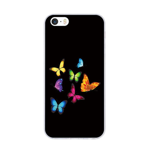 3D Print Case for Iphone 5s Soft TPU Phone Cover Case For iPhone 5 5S iPhone SE Back Silicone Cover for iphone5 Phone Case Shell - watchwomen