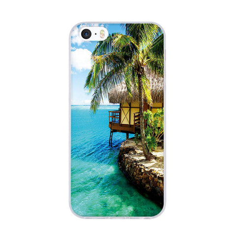 3D Print Case for Iphone 5s Soft TPU Phone Cover Case For iPhone 5 5S iPhone SE Back Silicone Cover for iphone5 Phone Case Shell - watchwomen