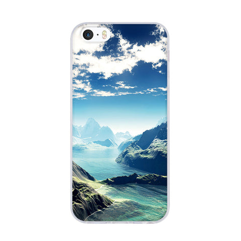 3D Print Case for Iphone 5s Soft TPU Phone Cover Case For iPhone 5 5S iPhone SE Back Silicone Cover for iphone5 Phone Case Shell - watchwomen
