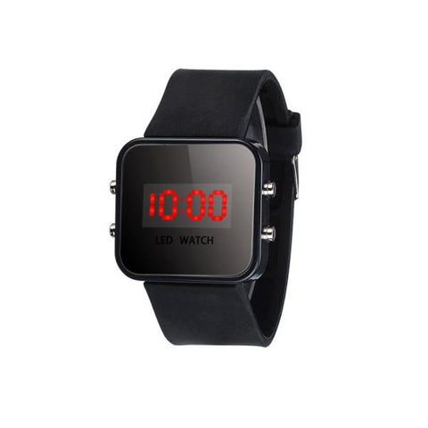 Reloj  relogio masculi 2017  Unisex LED Screen Digital Silicone Strap Girl Boy Quartz Sport Kids Wrist Watch  New Design  17Jan3 - watchwomen