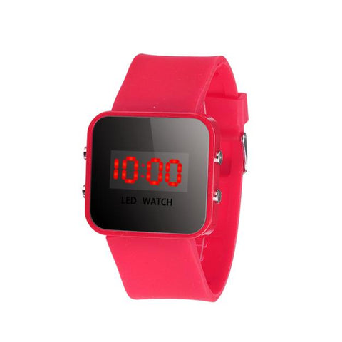 Reloj  relogio masculi 2017  Unisex LED Screen Digital Silicone Strap Girl Boy Quartz Sport Kids Wrist Watch  New Design  17Jan3 - watchwomen