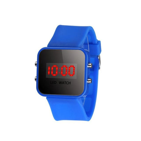Reloj  relogio masculi 2017  Unisex LED Screen Digital Silicone Strap Girl Boy Quartz Sport Kids Wrist Watch  New Design  17Jan3 - watchwomen