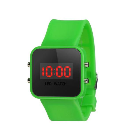 Reloj  relogio masculi 2017  Unisex LED Screen Digital Silicone Strap Girl Boy Quartz Sport Kids Wrist Watch  New Design  17Jan3 - watchwomen